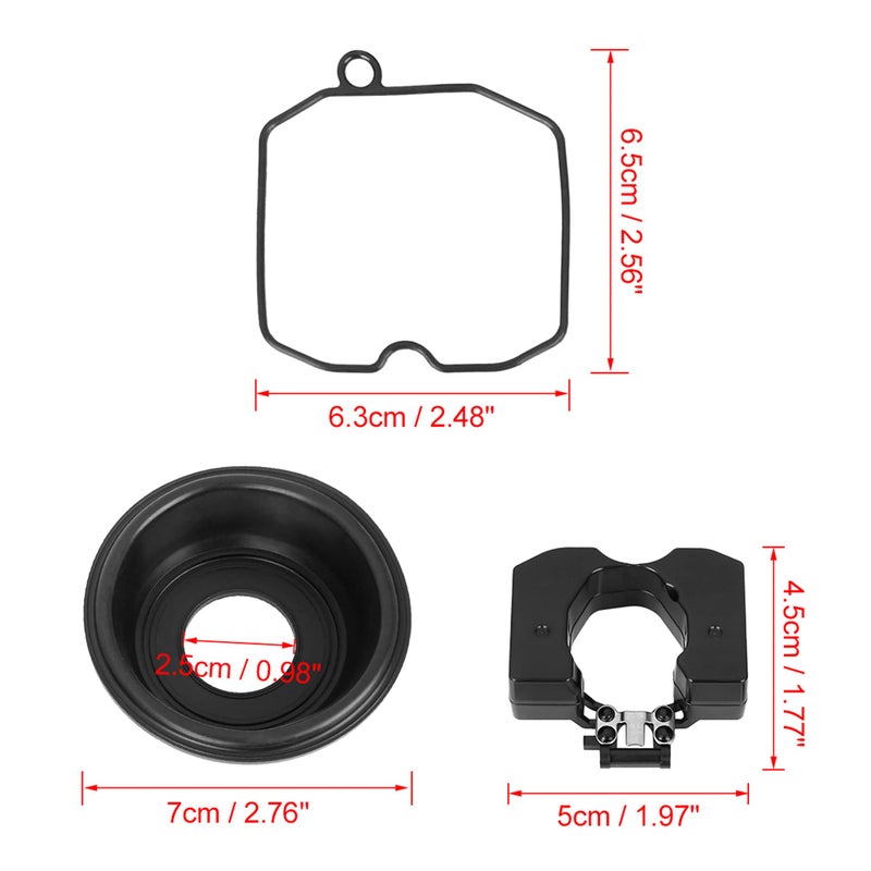 F FIERCE CYCLE Motorcycle Carburetor Repair Rebuild Kit for Harley Davidson CV 27421-99C 27490 Carb Repair Tools - Image 3